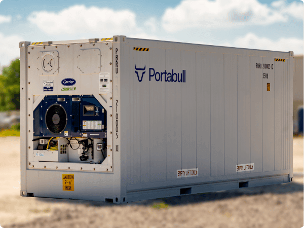 10ft Cold storage container by Portabull Cold Storage.